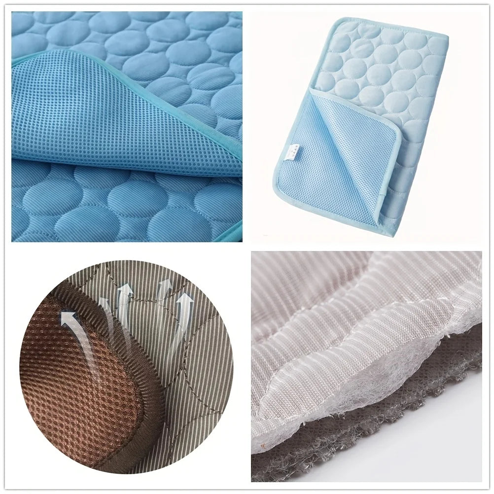 Self-Cooling Pet Mat – Summer Bed for Dogs & Cats