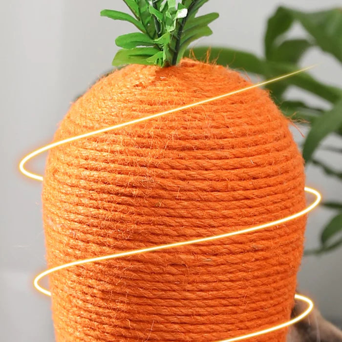 Clawsome Carrot Scratching Post - Cat Lovers Boutique