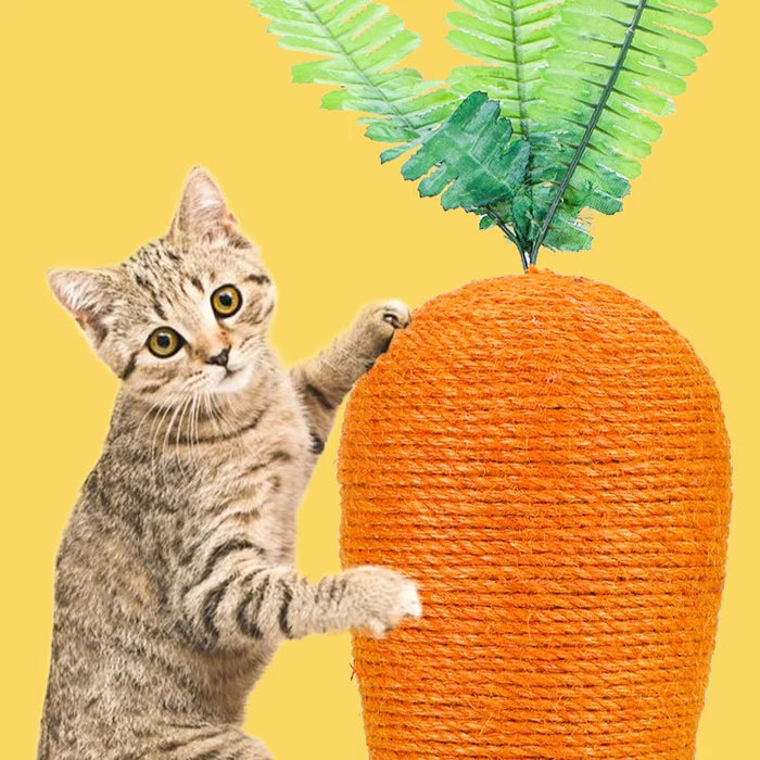 Clawsome Carrot Scratching Post - Cat Lovers Boutique