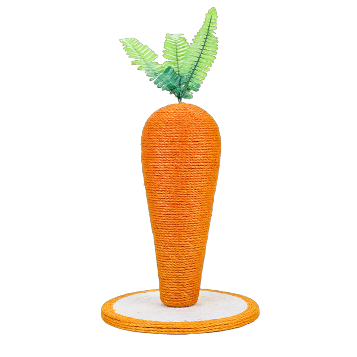 Clawsome Carrot Scratching Post - Cat Lovers Boutique