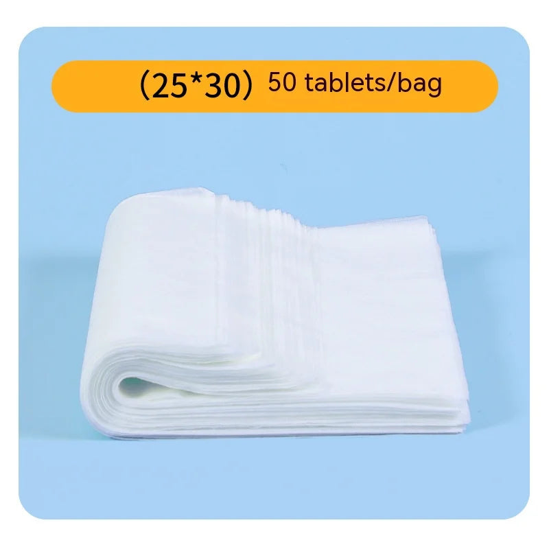 Pet Pee Pads (Set of 50) – Super Absorbent, Leak-Proof & Odor Control