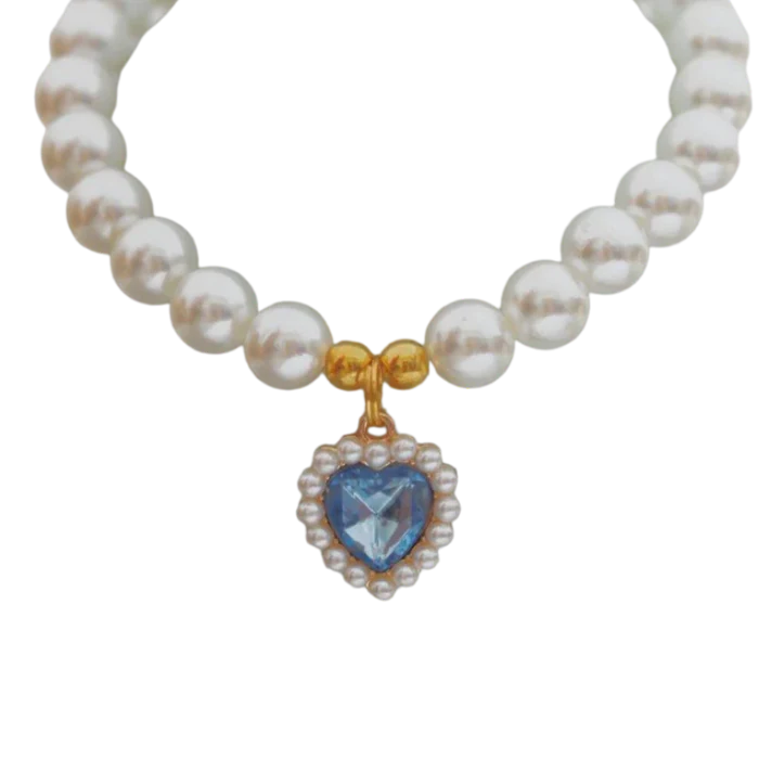 Sparkling Pearl Cat Collar - Cat Lovers Boutique