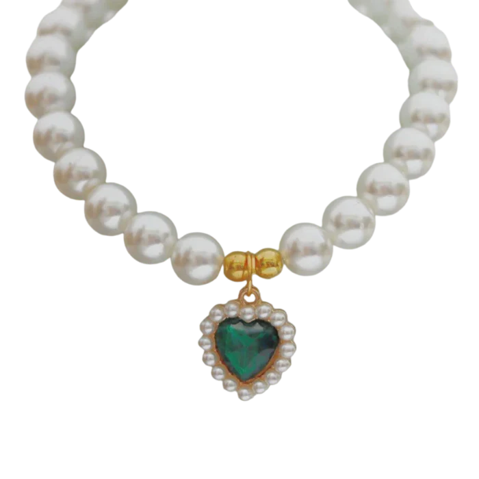 Sparkling Pearl Cat Collar - Cat Lovers Boutique