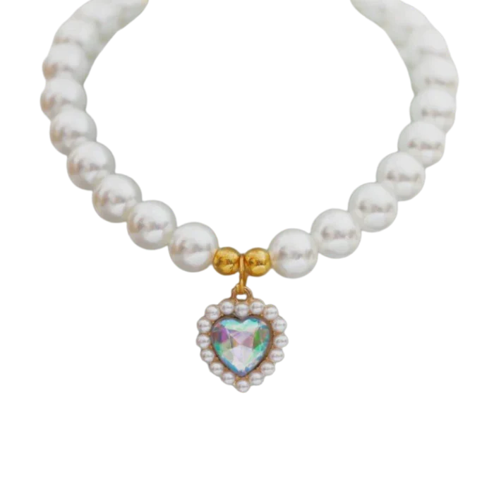 Sparkling Pearl Cat Collar - Cat Lovers Boutique