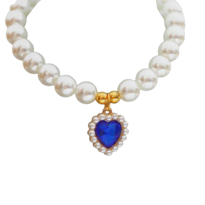 Sparkling Pearl Cat Collar - Cat Lovers Boutique