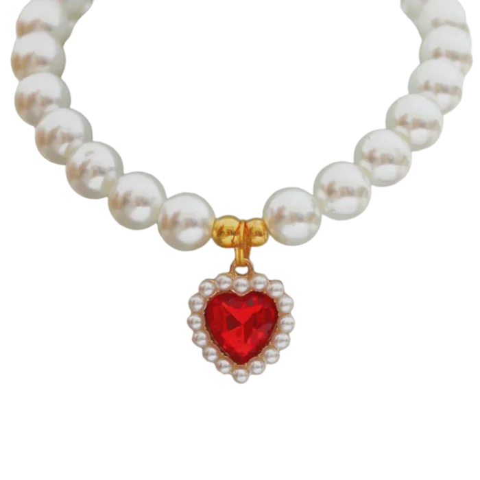 Sparkling Pearl Cat Collar - Cat Lovers Boutique