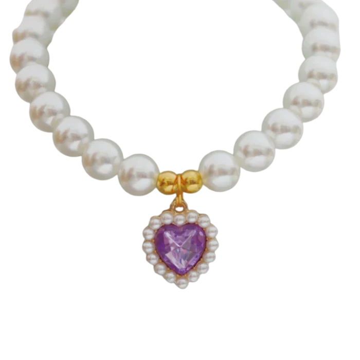 Sparkling Pearl Cat Collar - Cat Lovers Boutique