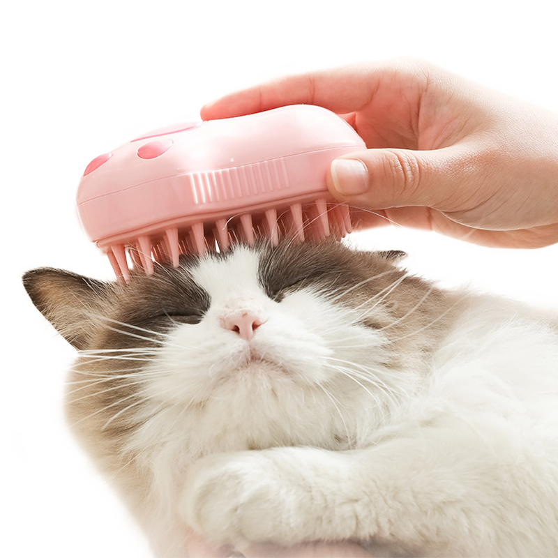 SoftSpray 2-in-1 Cat Bath & Grooming Brush