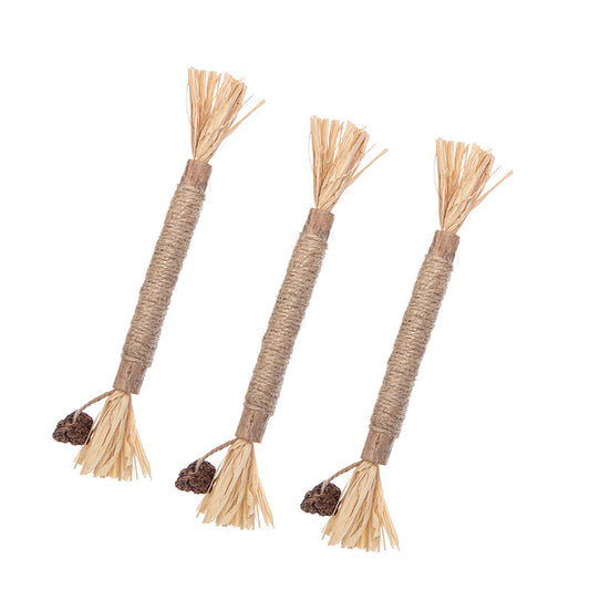Natural Silvervine Cat Teething Chewing Sticks - Cat Lovers Boutique