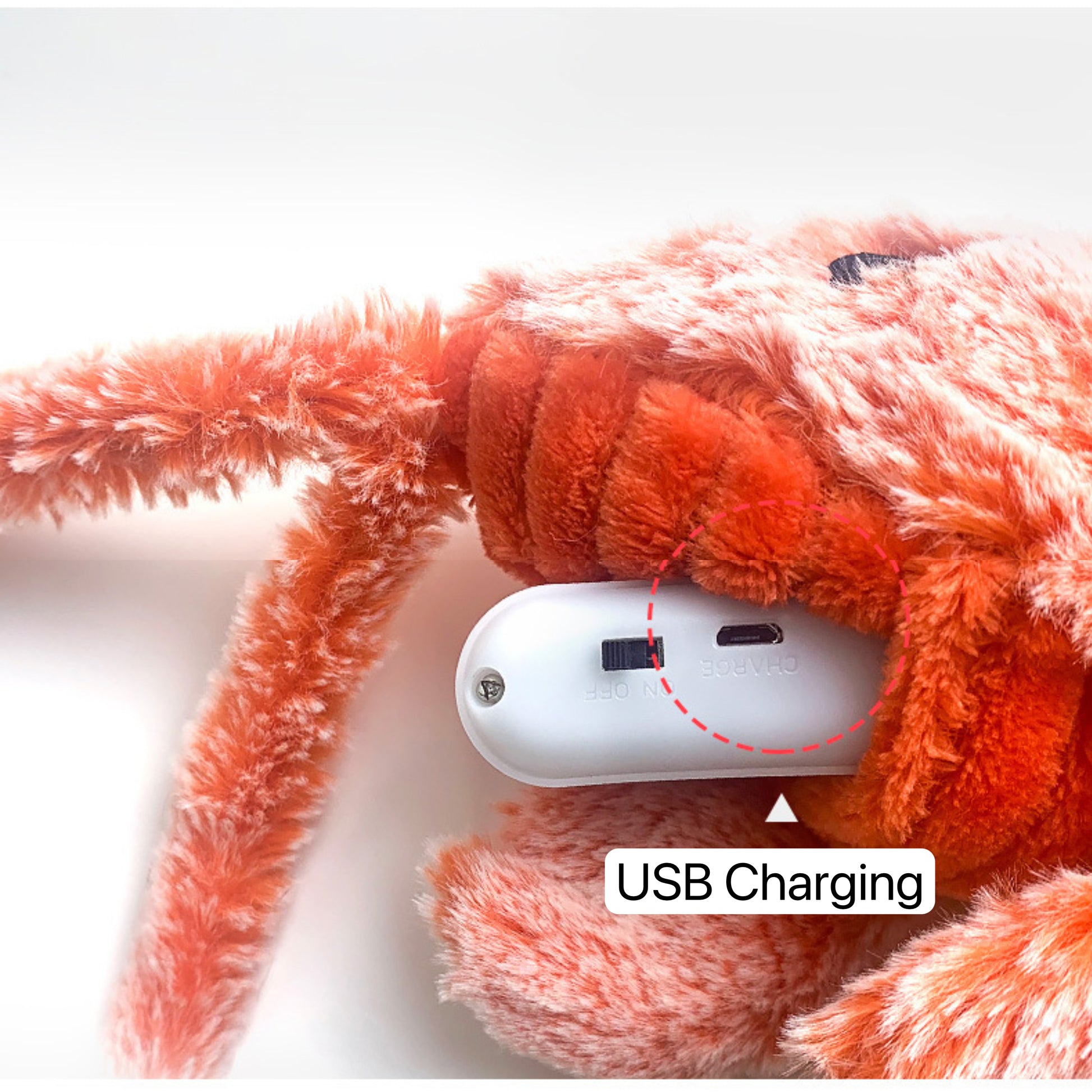 Wagging Lobster Cat Plush Toy - Cat Lovers Boutique