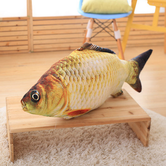 Cat Kicker Fish Toy with Catnip - Cat Lovers Boutique