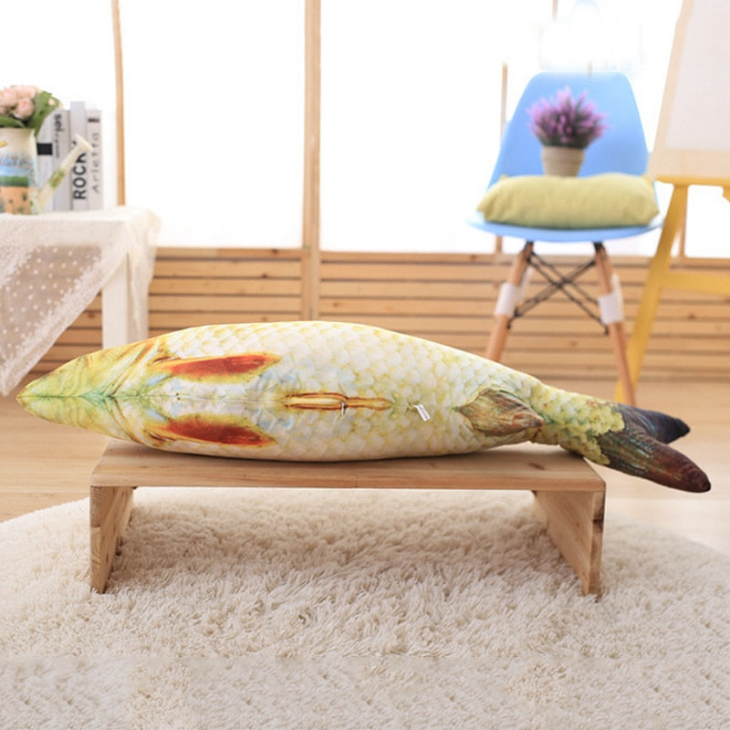 Cat Kicker Fish Toy with Catnip - Cat Lovers Boutique