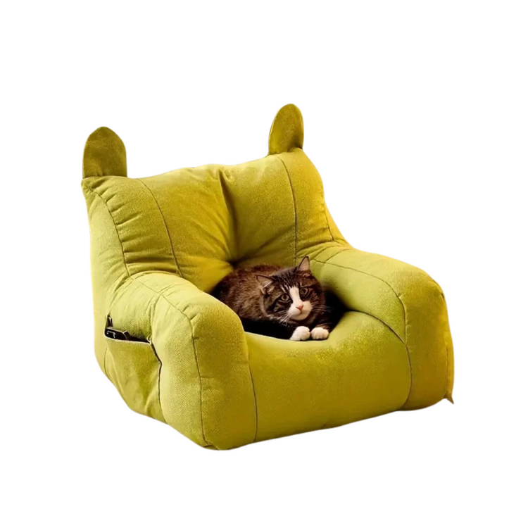 Plush cat ear pet sofa — Beds & furniture collection