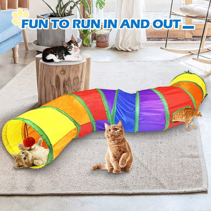 Rainbow Cat Tunnel - Cat Lovers Boutique