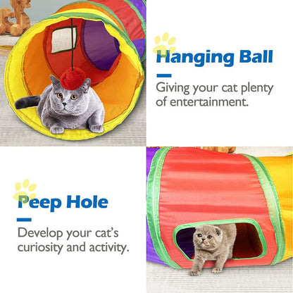 Rainbow Cat Tunnel - Cat Lovers Boutique