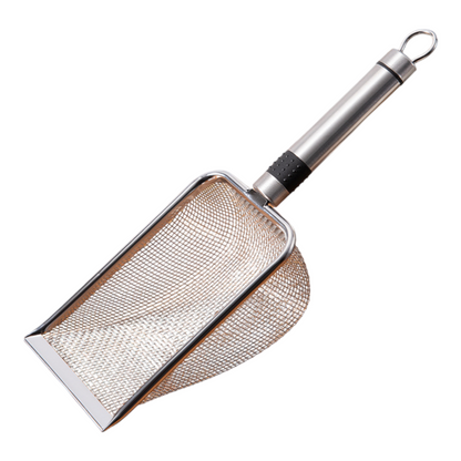 Fine Mesh Stainless Steel Cat Litter Scoop - Cat Lovers Boutique