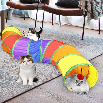 Rainbow Cat Tunnel - Cat Lovers Boutique