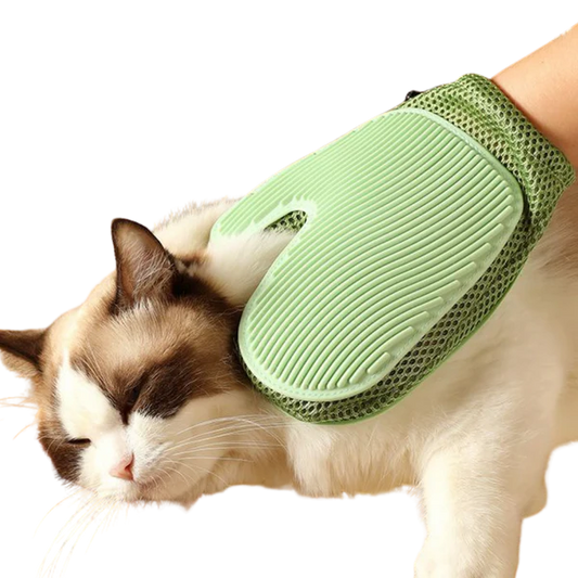 2-in-1 Grooming & Cleaning Cat Glove