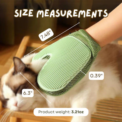 2-in-1 Grooming & Cleaning Cat Glove