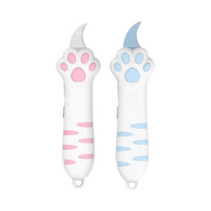 Cat Paw Craft Cutter – Retractable & Safe Blade