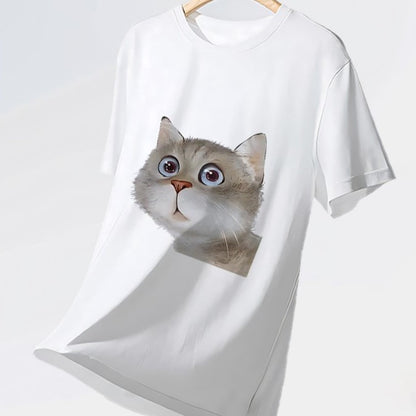 Cattitude Unisex Cat Print Tee - Cat Lovers Boutique