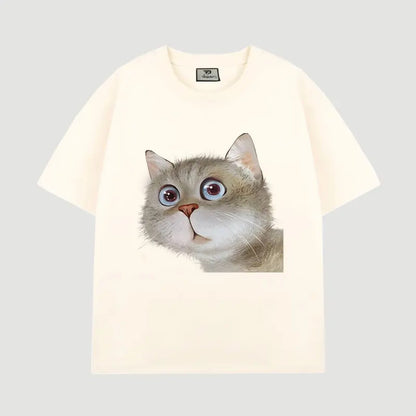 Cattitude Unisex Cat Print Tee - Cat Lovers Boutique