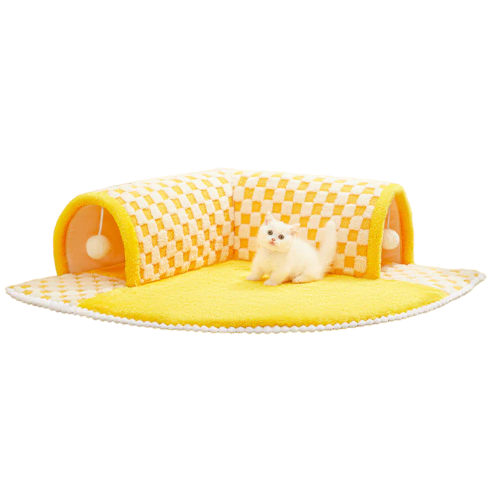 CozyCat Haven Tunnel Bed - Cat Lovers Boutique