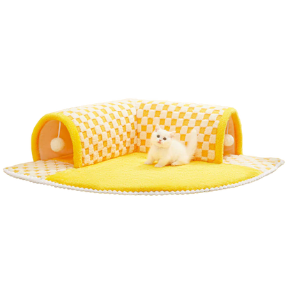 CozyCat Haven Tunnel Bed - Cat Lovers Boutique