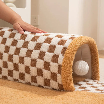 CozyCat Haven Tunnel Bed - Cat Lovers Boutique