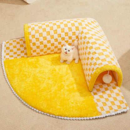 CozyCat Haven Tunnel Bed - Cat Lovers Boutique