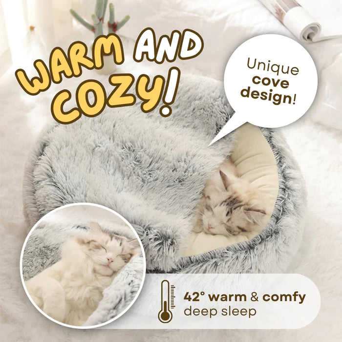 Cozy Cove Cat Bed - Cat Lovers Boutique