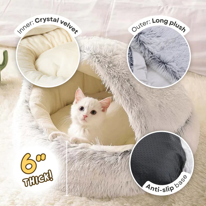 Cozy Cove Cat Bed - Cat Lovers Boutique