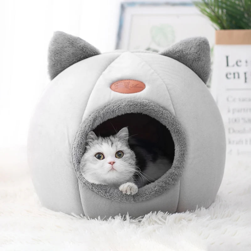 Cozy Cave Cat Bed