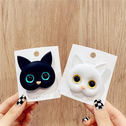 Charming Cat Head Hair Clips - Cat Lovers Boutique