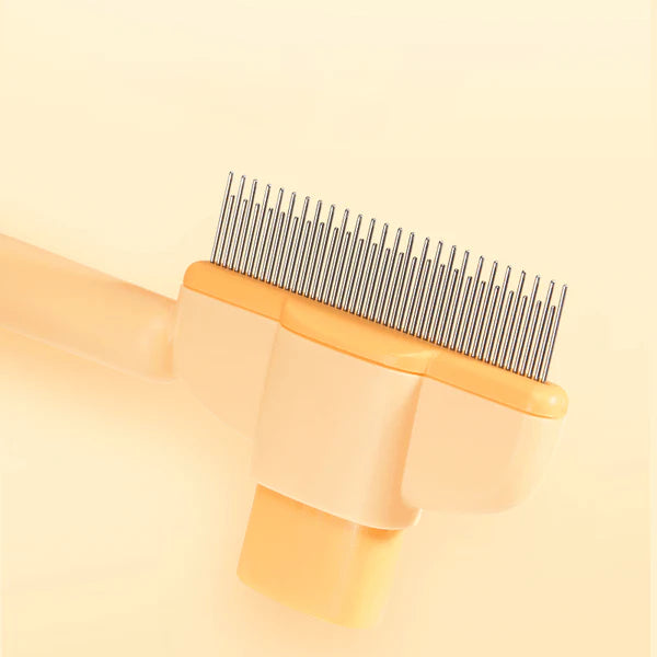 One-Click Self-Cleaning Detangling Comb