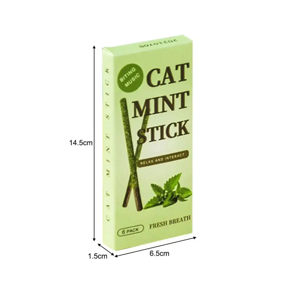 Natural Silvervine Chew Sticks for Cats - 6 Pack - Cat Lovers Boutique