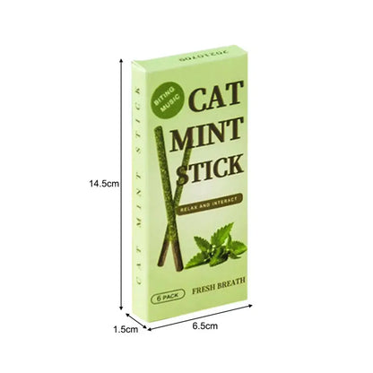 Natural Silvervine Chew Sticks for Cats - 6 Pack - Cat Lovers Boutique