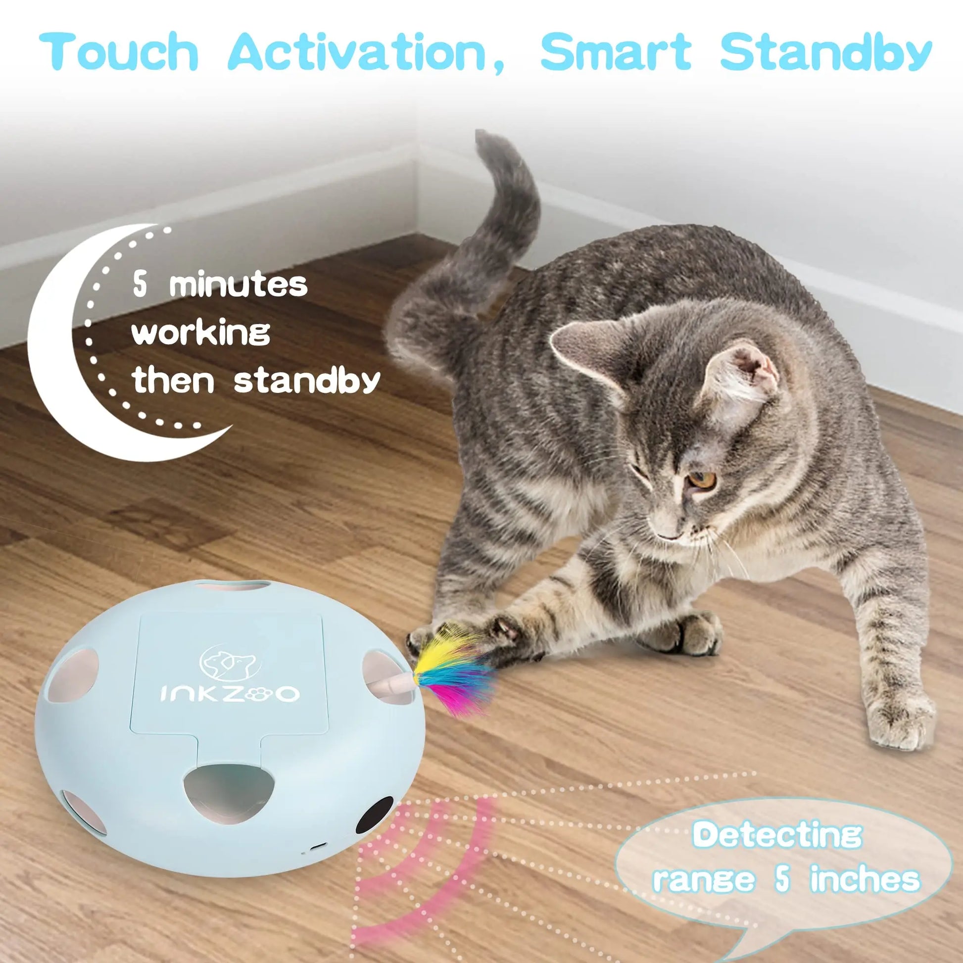 Interactive Whack-A-Mole Cat Toy with Smart Sensor Activation - Cat Lovers Boutique