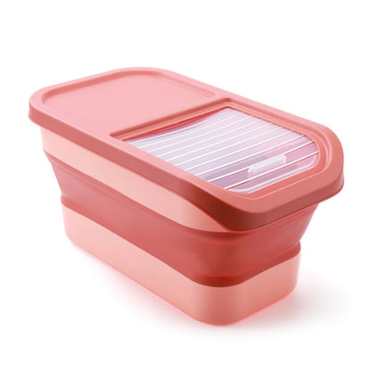 Collapsible Airtight Cat Dog Food Storage Container - Cat Lovers Boutique