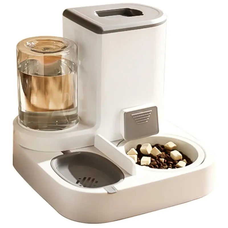 2-in-1 Automatic Pet Feeder & Water Dispenser - Cat Lovers Boutique