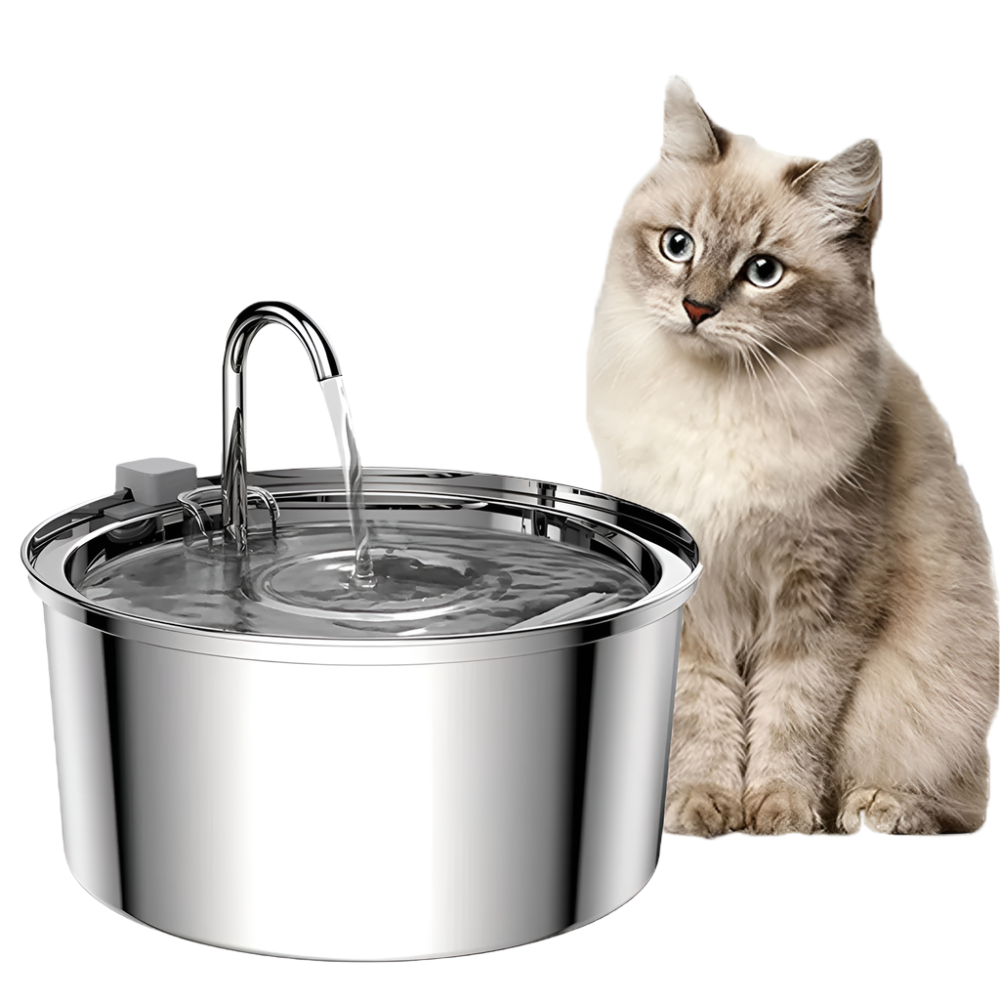 Stainless Steel Automatic Pet Water Fountain