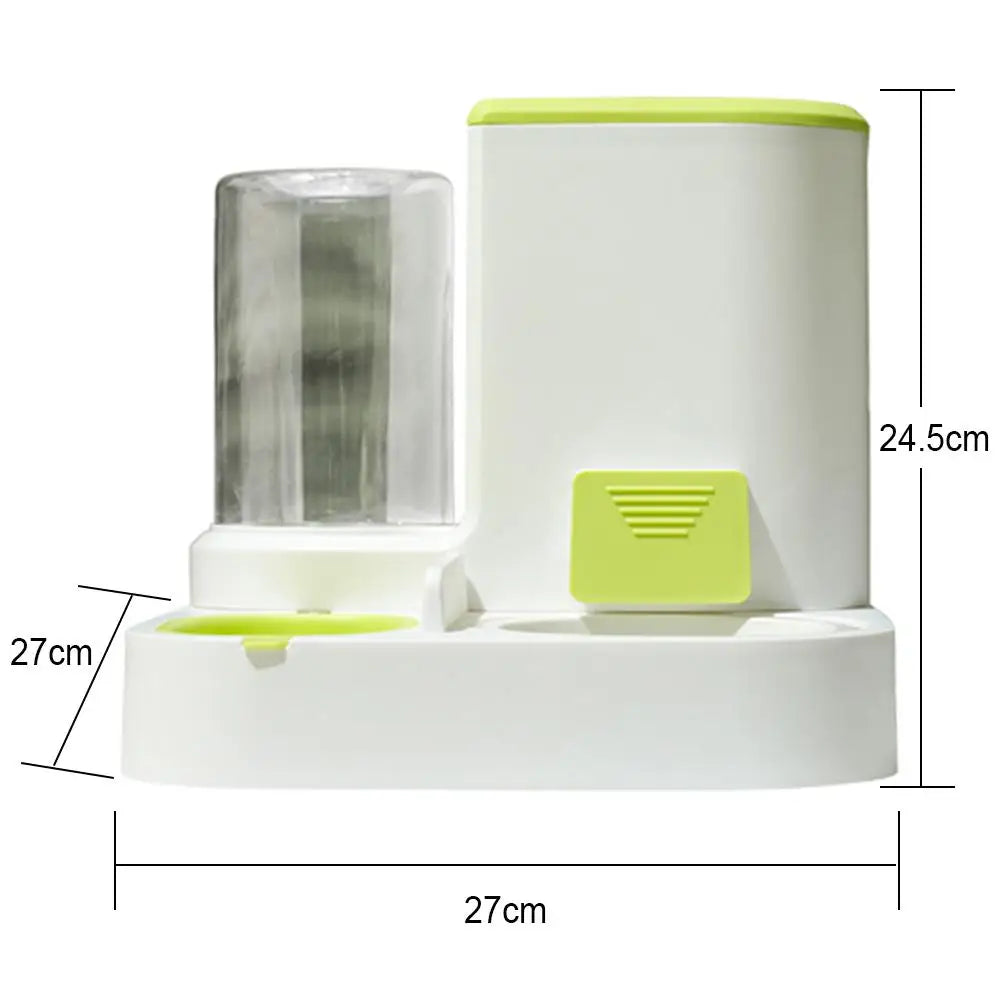 2-in-1 Automatic Pet Feeder & Water Dispenser - Cat Lovers Boutique