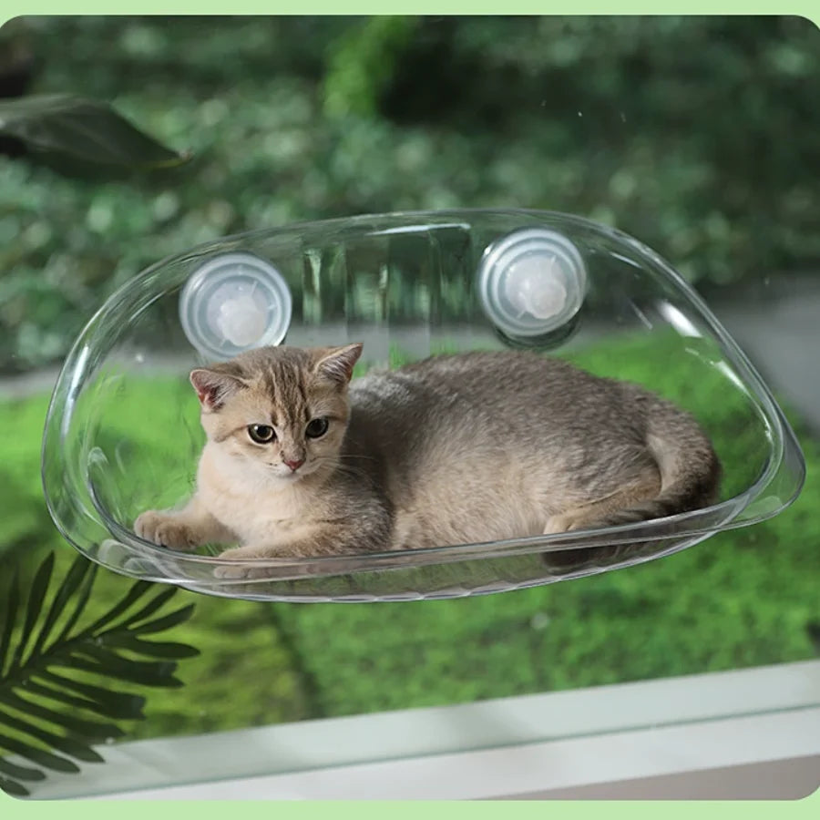 Universal Cat Window Hammock - Cozy Sunbathing Perch - Cat Lovers Boutique