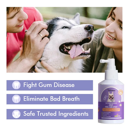 50ml Pet Oral Cleansing Spray for Cats & Dogs