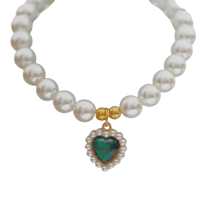 Sparkling Pearl Cat Collar - Cat Lovers Boutique