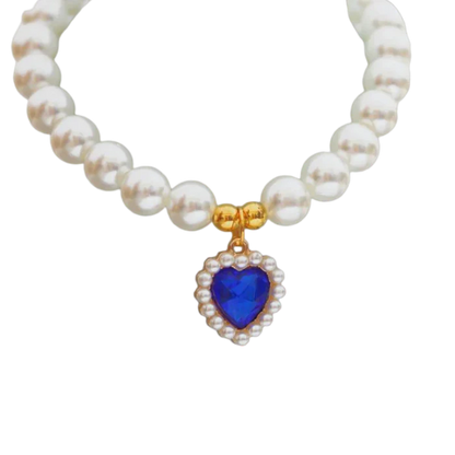 Sparkling Pearl Cat Collar - Cat Lovers Boutique