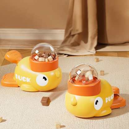 Interactive Duck Treat Dispenser Toy for Cats