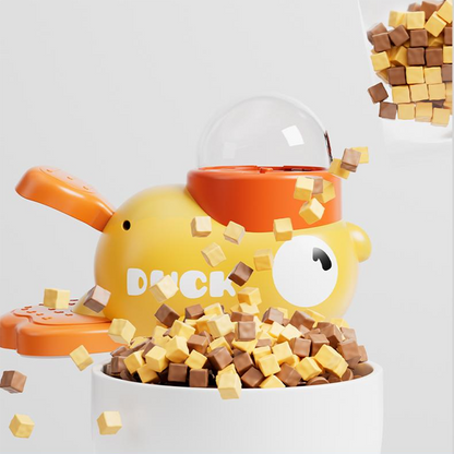 Interactive Duck Treat Dispenser Toy for Cats