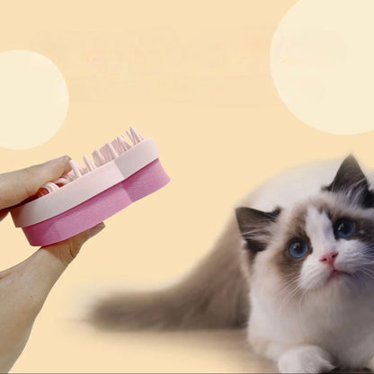 Soft Pins Pet Deshedding Brush - Gentle Grooming for Your Beloved Companion - Cat Lovers Boutique