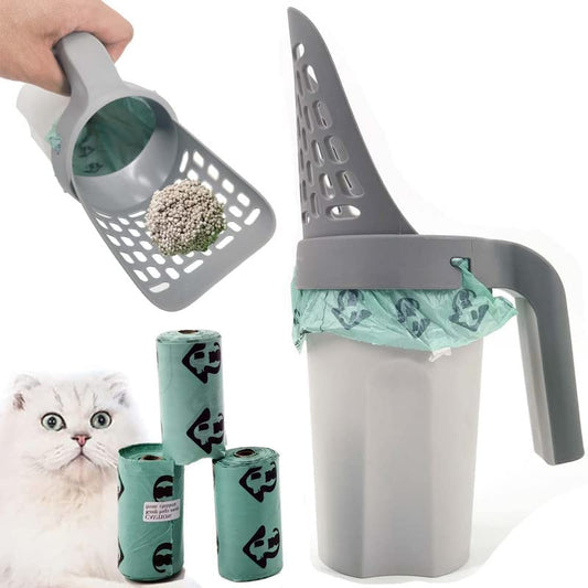 NEW! Integrated Cat Litter Scoop - Cat Lovers Boutique